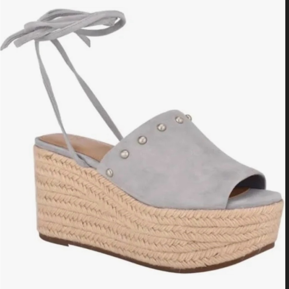 Marc Fischer Verena Espadrille Suede platform